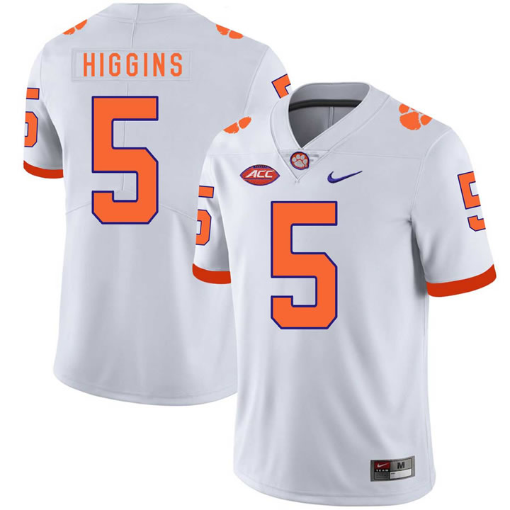 Clemson Tigers 5 Tee Higgins White Nike College Football Jersey Dzhi,We sell and wholesale Clemson Tigers 5 Tee Higgins White Nike College Football Jersey Dzhi on line form chian!